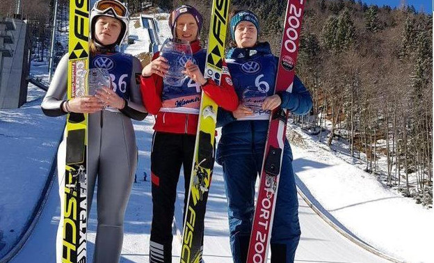 «Летающая лыжница» из Кирова взяла серебро Континентального Кубка