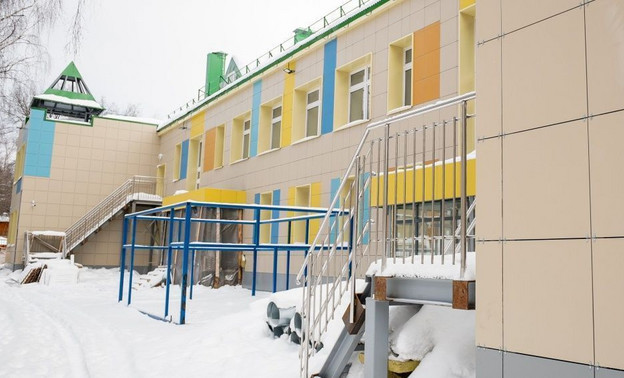 Реконструкцию здания под детский сад на улице Гайдара почти закончили