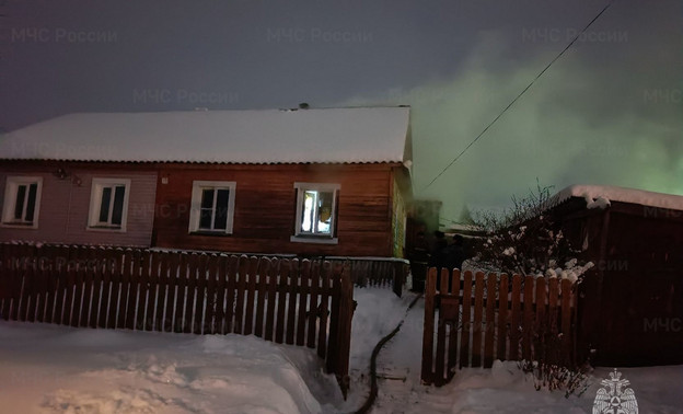 Пожарные потушили возгорание в жилом доме в Пижанке