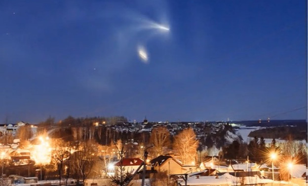 Кировчане смогут увидеть «медузу» от запуска ракеты