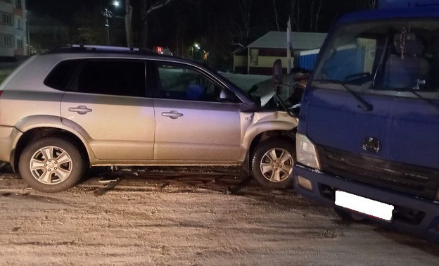 В Оричевском районе столкнулись автомобили BAW и Hyundai Tucson