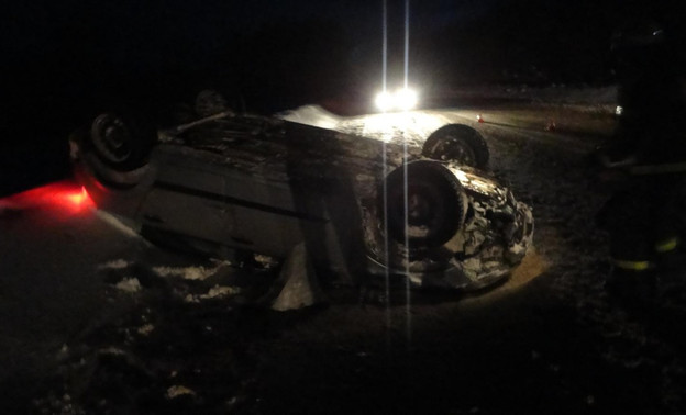 В Даровском районе водитель разбился насмерть