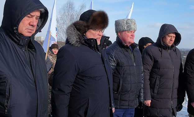 На месте будущей Феодоровской церкви прошёл торжественный молебен