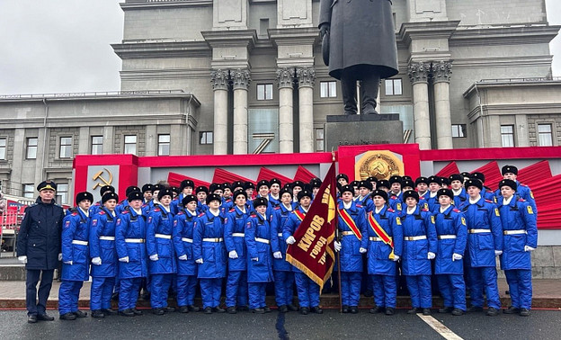 Кировские юнармейцы заняли второе место на Параде Памяти в Самаре