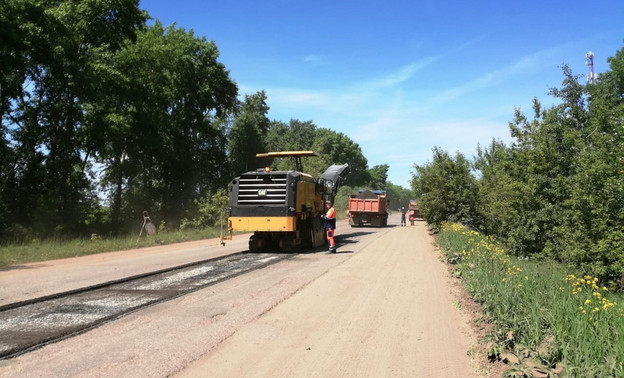 В Кирово-Чепецке начался ремонт дороги в сторону Просницы