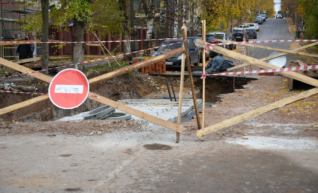 В Кирове приступили к благоустройству прошлогодних раскопок КТК