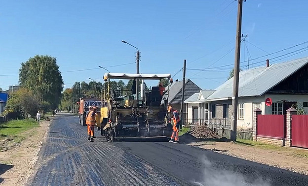 В Мурыгино ремонтируют улицу МОПРа