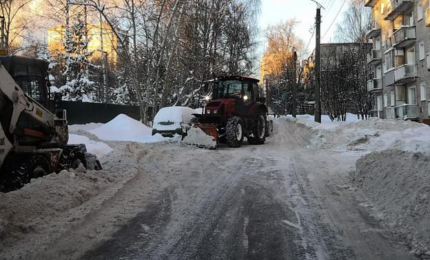В Кирово-Чепецке устранят проблему с очисткой улиц и дорог от снега