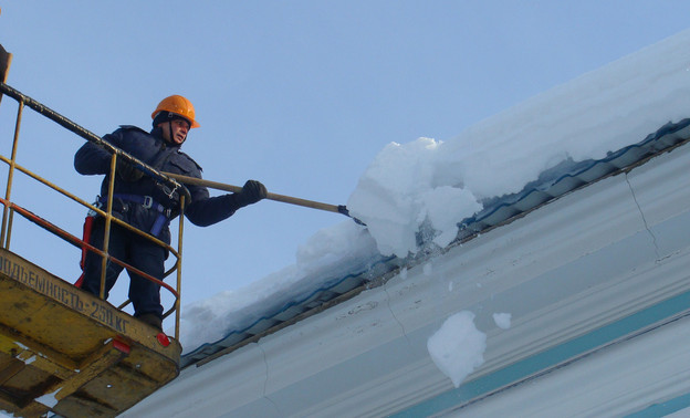 В Кирове более тысячи не очищенных от снега крыш