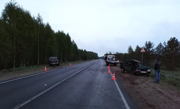 На трассе в Верхошижемском районе водитель «ВАЗа» погиб, врезавшись в «Ниву»