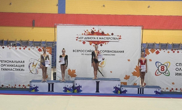 Гимнастки из Кировской области выиграли три медали на всероссийских соревнованиях