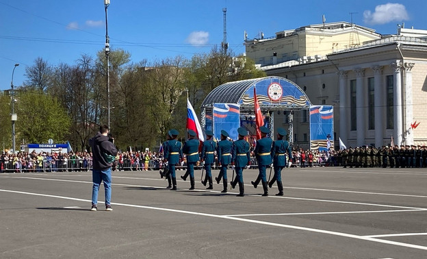 В Кирове начался торжественный митинг в честь Дня Победы. Фото