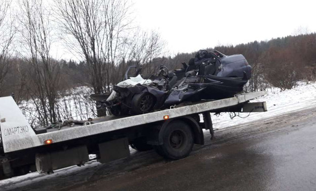 В Кирово-Чепецком районе водитель «ВАЗа» погиб в ДТП с лобовым столкновении с грузовиком