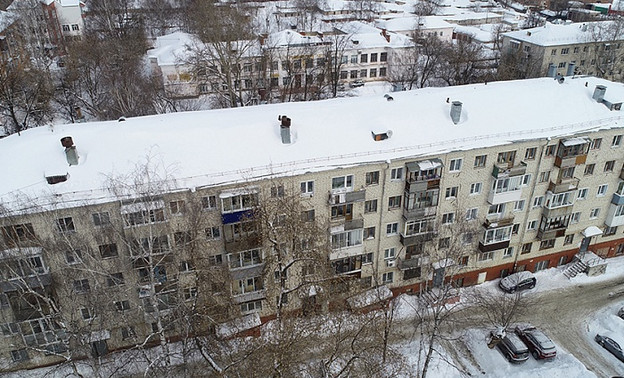 Управляющим компаниям в Кировской области выдали 20 предостережений за неочищенные крыши