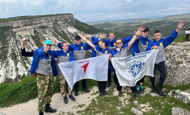 Кировские школьники прошли 100 км по Крыму