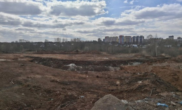 Арендатор участка в Кирове снёс за счёт бюджета сотни деревьев, но так и не начал строить снегоплавильный пункт