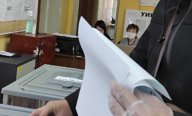 Выборы-2021. Репортаж с одного из избирательных участков Кирова