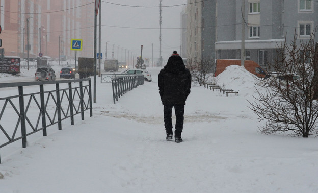 27 ноября в Кирове будет идти снег с дождём