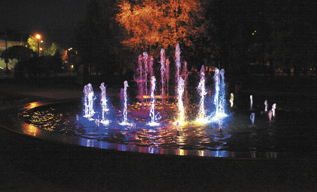 В Нововятске появится фонтан с подсветкой