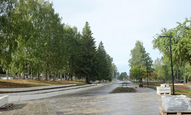 Сквер «Река времени» в Кирово-Чепецке благоустроят к 30 сентября