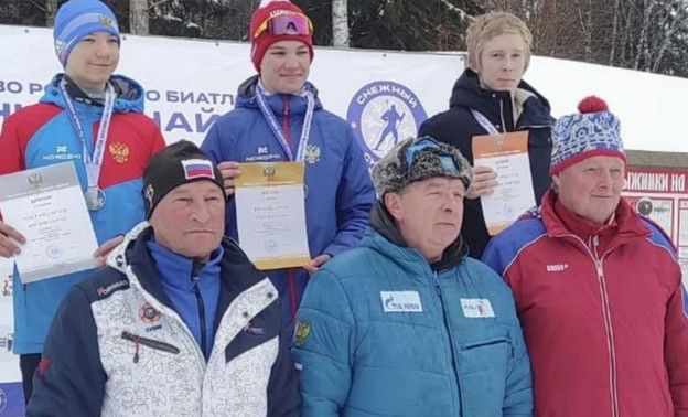 Юный биатлонист из Кировской области занял третье место на первенстве страны