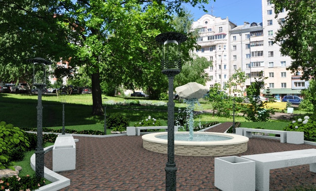 На перекрёстке Казанской и Розы Люксембург появится сквер с фонтаном