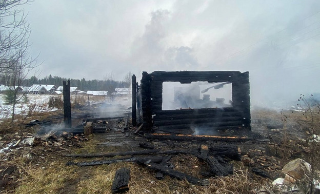 В Даровском районе при пожаре погиб мужчина