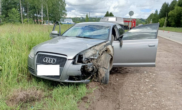 В Сунском районе в ДТП пострадал 14-летний водитель питбайка