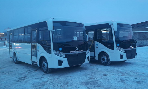 В Оричевский и Нолинский районы направили новые автобусы