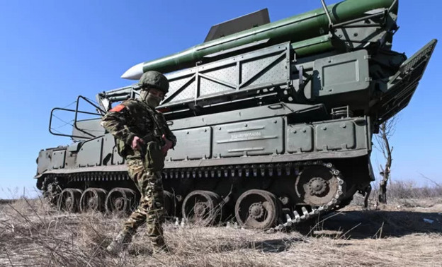 Над Белгородской областью сбили 14 реактивных снарядов