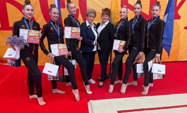 Команда Кировской области по художественной гимнастике стала третьей на всероссийских соревнованиях
