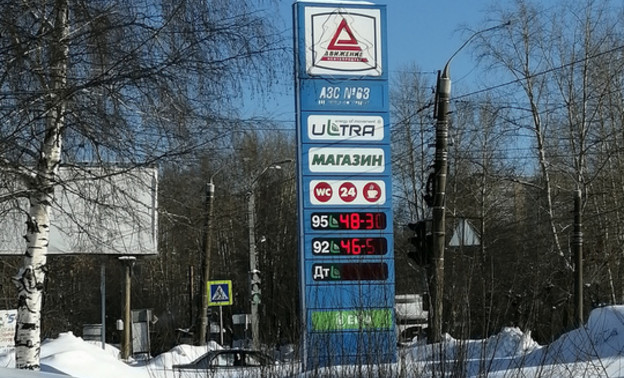 В Кировской области зафиксировали самый высокий рост цен на бензин в России
