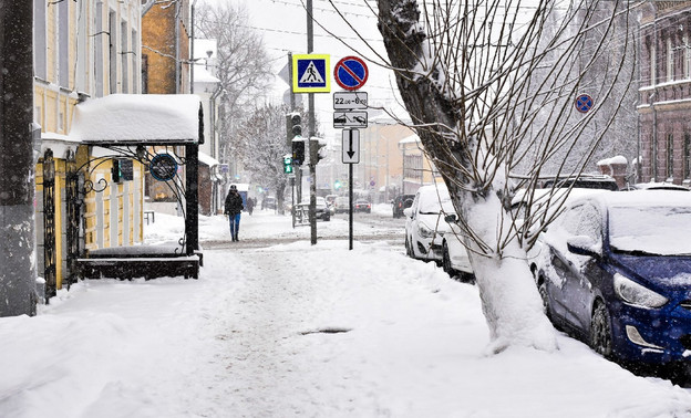 Погода в Кирове 10 января. День будет пасмурным и снежным