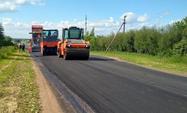 Дорогу в Башарово начали ремонтировать перед «Гринландией»