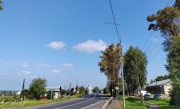 Подрядчик отремонтировал дорогу, которая соединяет Кировскую область с Татарстаном