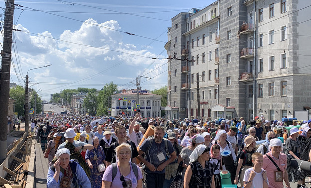 В Кирове начался Великорецкий крестный ход. Фото