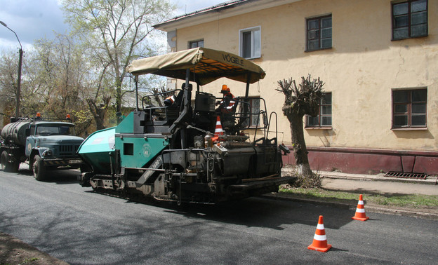 В выходные в Кирове ремонт дорог продолжается на пяти улицах