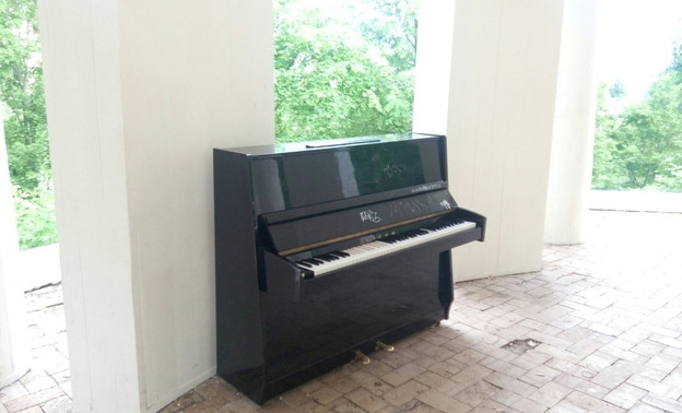 Новое пианино в ротонде Александровского сада сломали вандалы