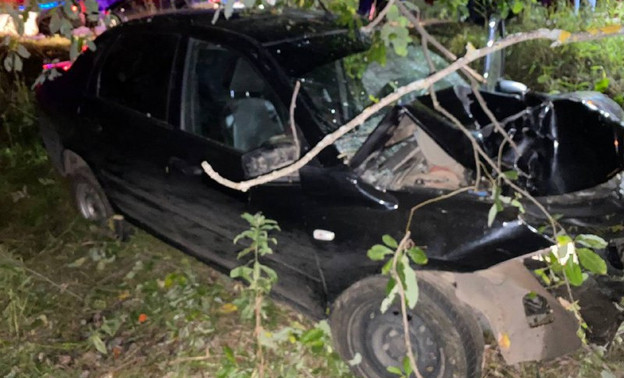 В Котельничском районе в аварии погиб водитель «Гранты»