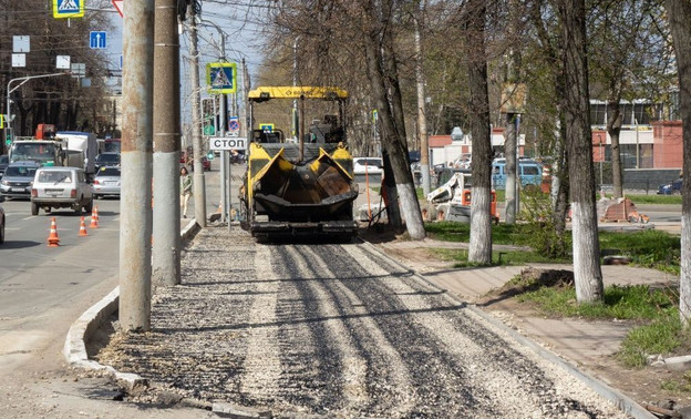 В Кирове к 650-летию отремонтируют 20 тротуаров