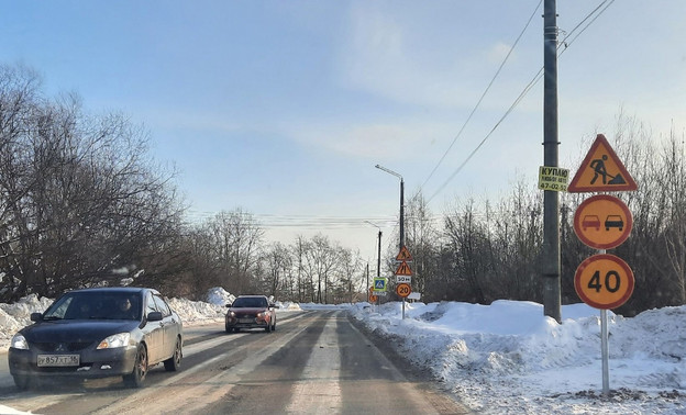 В Кирове ограничили движение транспорта из-за ремонта моста