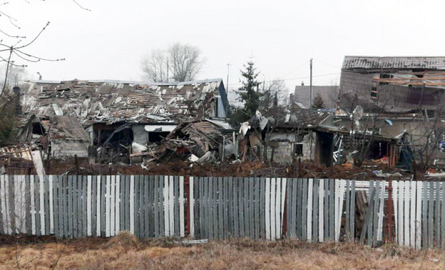 В результате взрыва в Киреевске повреждены 16 домов