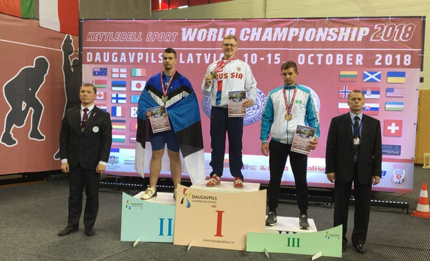 Кировчанин стал трёхкратным чемпионом мира по гиревому спорту