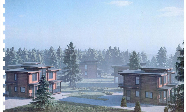 Подогреваемый бассейн и пляжная зона: коммунисты показали, как будут выглядеть новые здания в резиденции на Чёрном озере