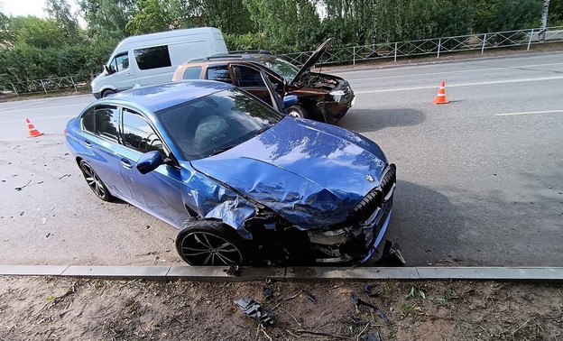 В ДТП в Кирово-Чепецке пострадали два человека