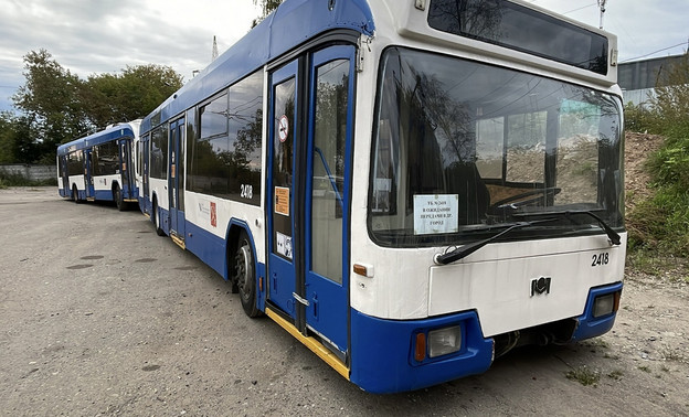 В Киров пригнали б/у троллейбусы из Петербурга