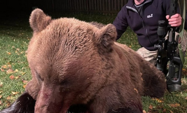 Кировчанин добыл 200-килограммового медведя