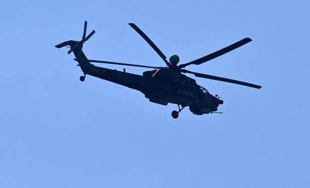 В Крыму при падении военного вертолёта Ми-28 погибли два лётчика