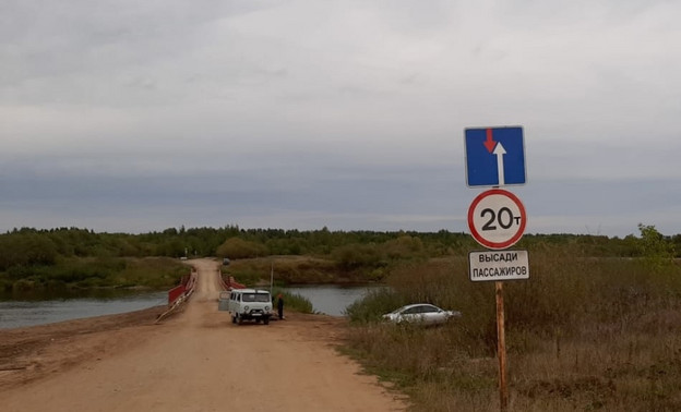 В Кирово-Чепецке закроют мост в микрорайон Каринторф