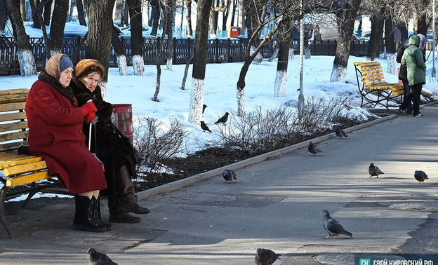 Погода в Кирове. В четверг будет пасмурно и дождливо